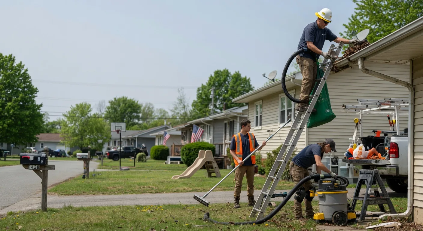 Gutter Installation in Pekin, IN near me